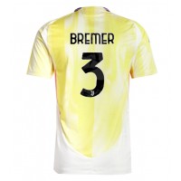 Juventus Gleison Bremer #3 Replica Away Shirt 2024-25 Short Sleeve